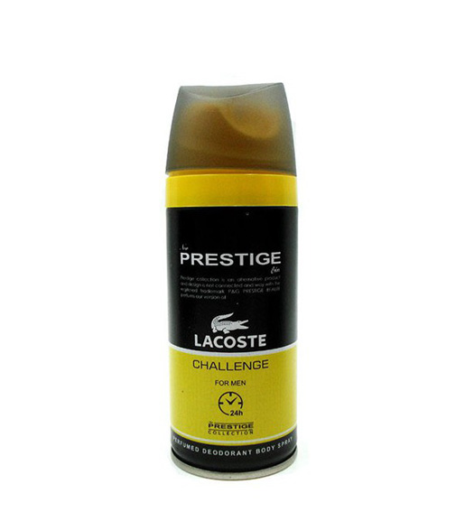 Lacoste challenge hotsell deodorant spray 150ml