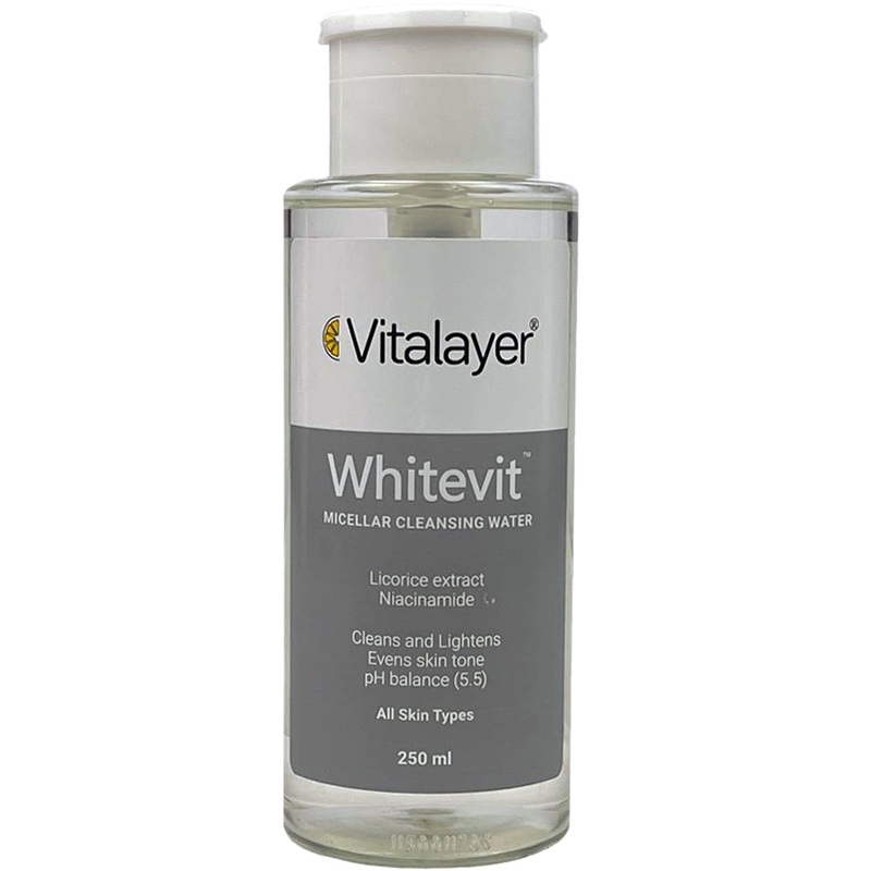  میسلار واتر پوست های کدر و مستعد لک Whitevit ویتالیر 250ml 